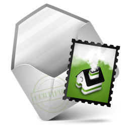 Mail Green Icon 256x256 png